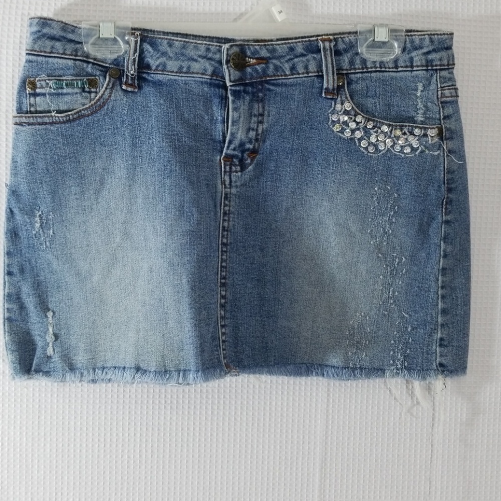 Denim mini skirt size 9